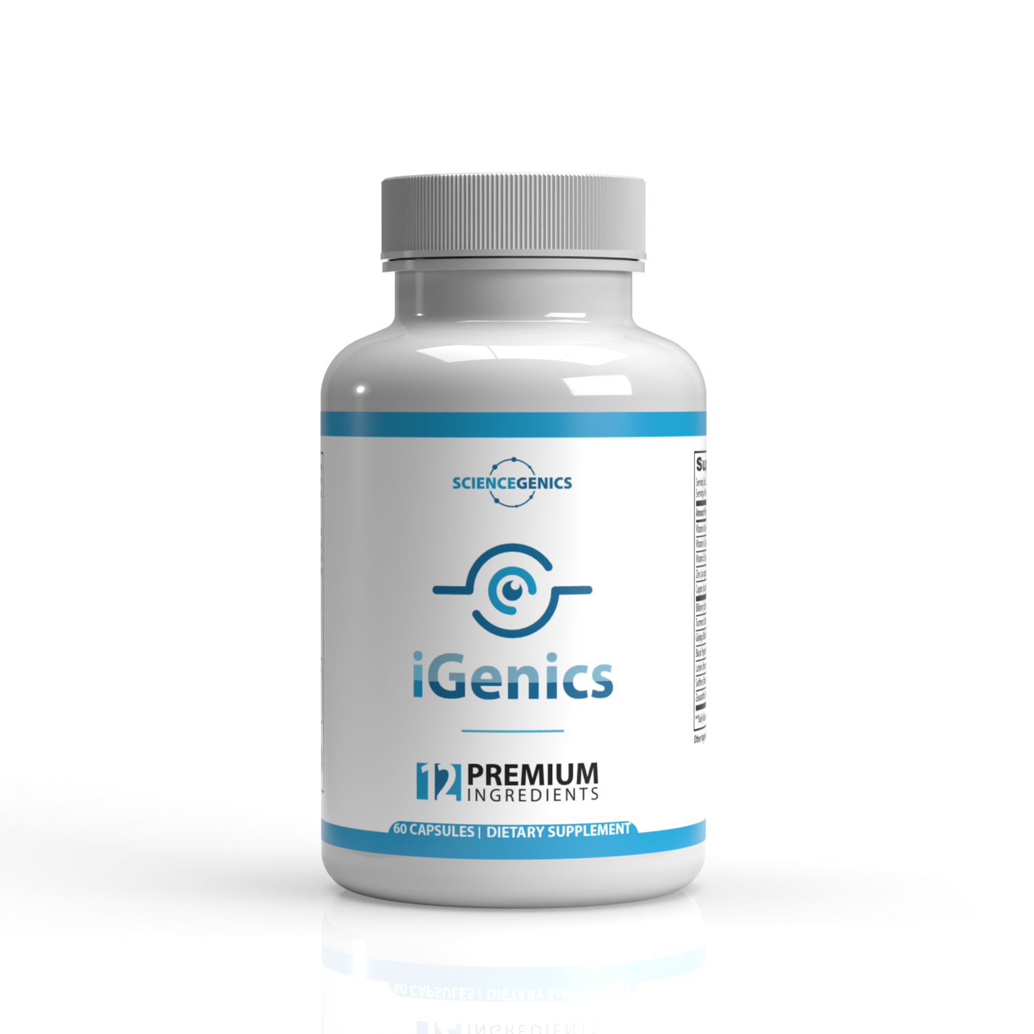 iGenics supplement bottle