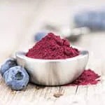 Blueberry powder