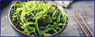 Seaweed (wakame) — source of fucoxanthin